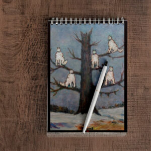 Bloco de Notas Homem dos Lobos